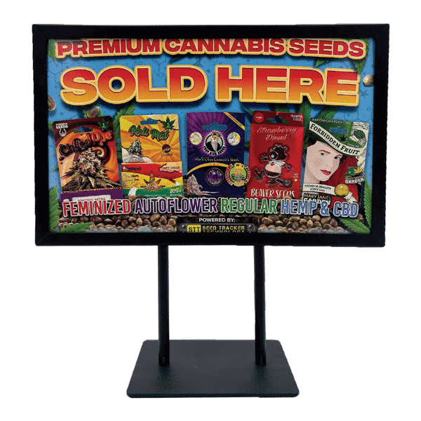 Metal Frame Sign Holder for 7×11 Seed Sold Here Sign